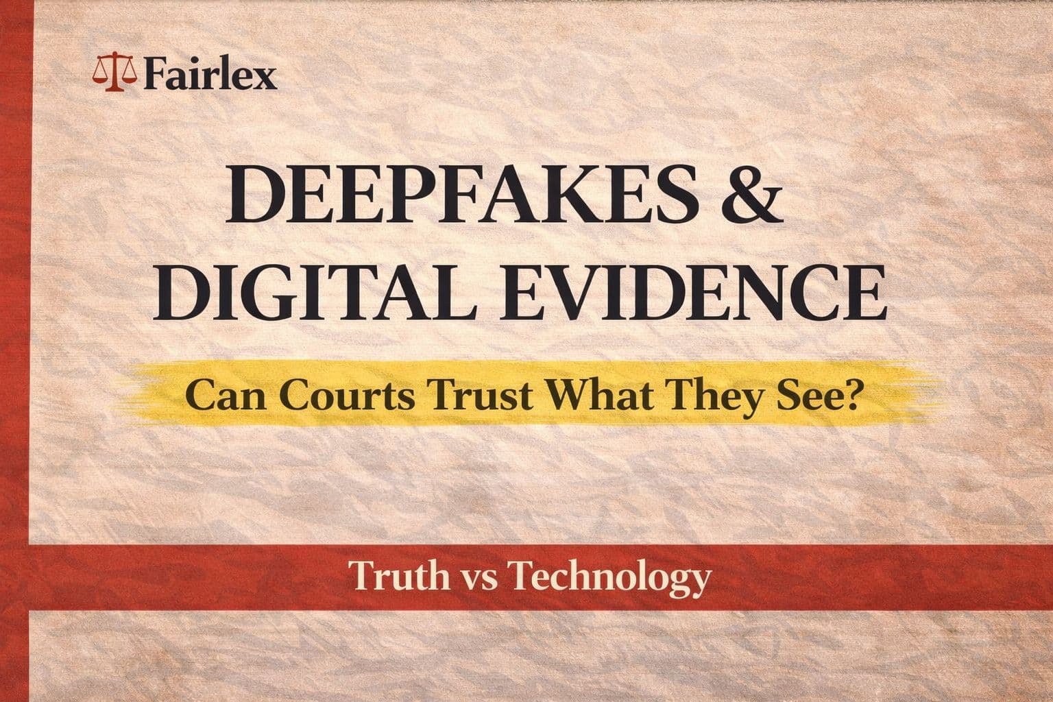 Deepfakes And The Crisis Of Digital Evidence 