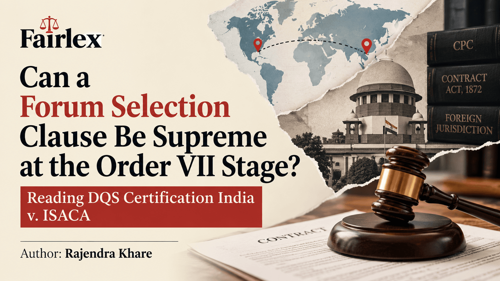  Forum Selection Clauses at the Order VII Stage: The DQS v. ISACA Case