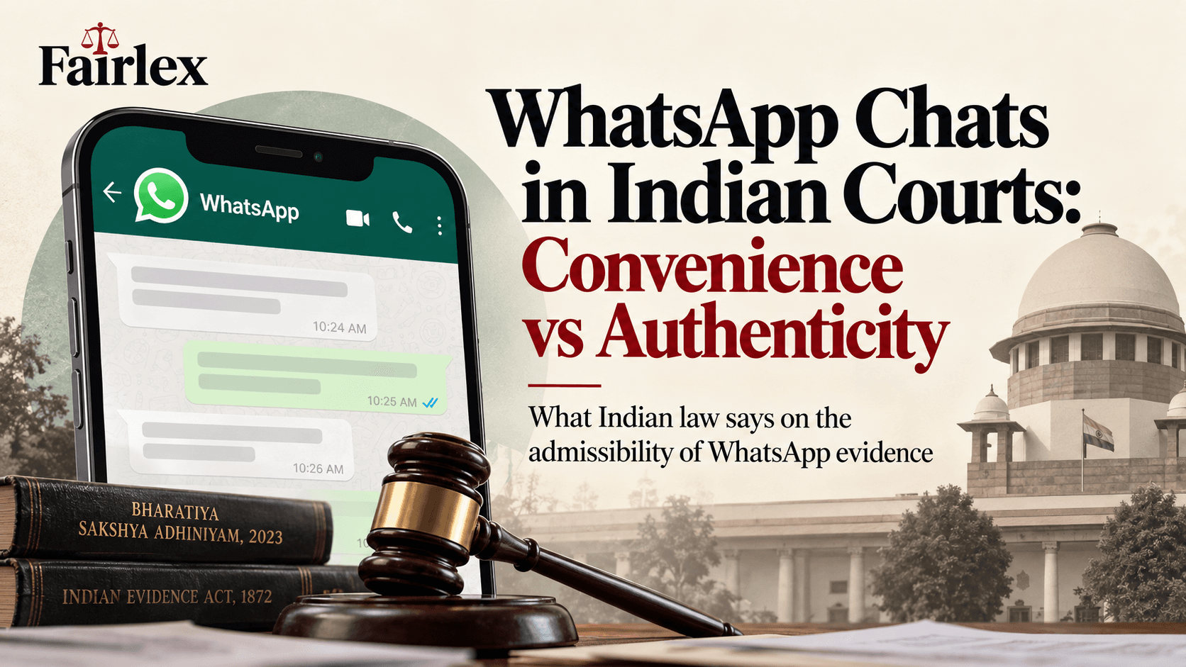 WhatsApp Chats as Evidence - Where Does Convenience End and Authenticity Begin?