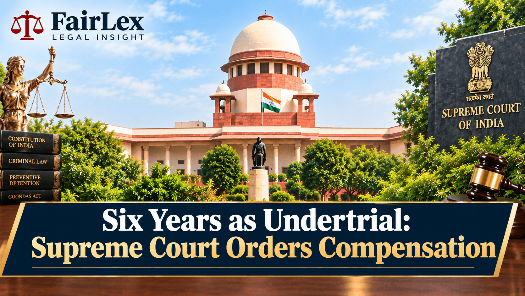 Six Years as undertrial: Supreme Court orders compensation
