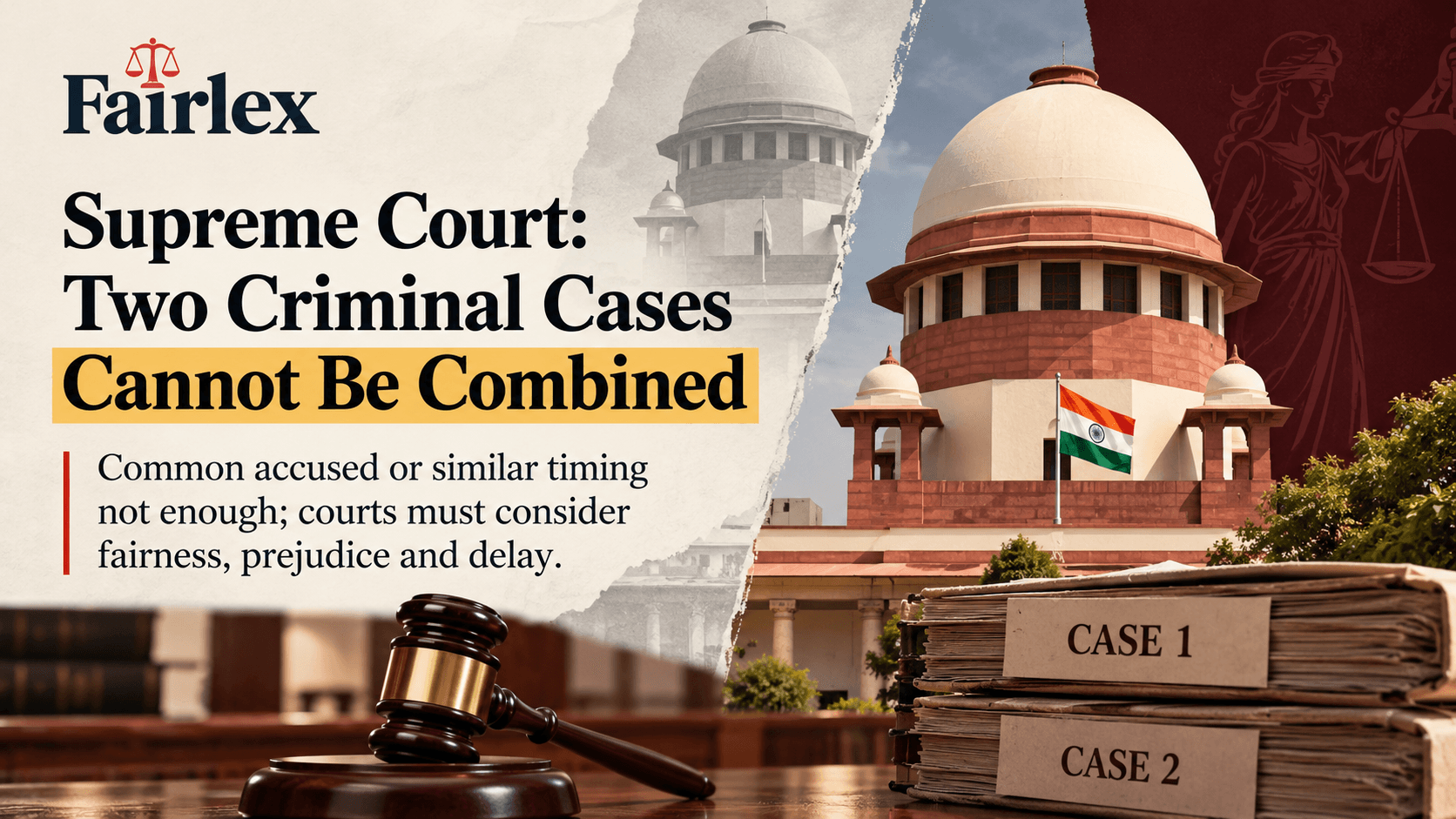 Same Accused And Similar Timing Not Enough For Joint Trial: Supreme Court
